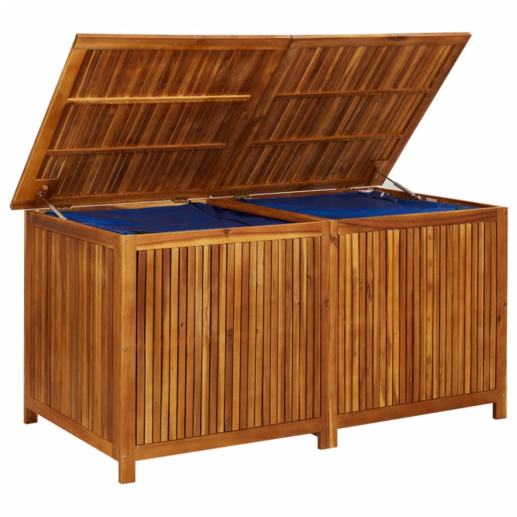 Garden Storage Box 150x80x75 cm Solid Wood Acacia - Newstart Furniture
