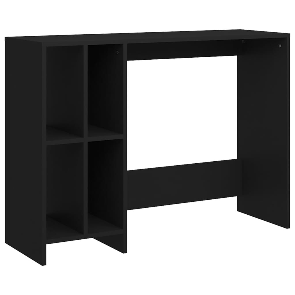 Notebook Desk Black 102.5x35x75 cm Engineered Wood - Newstart Furniture