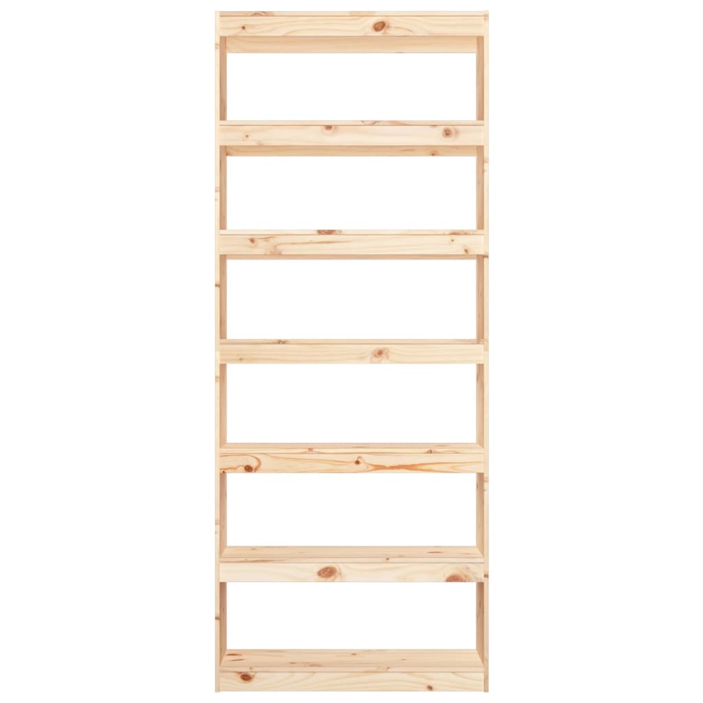 Book Cabinet/Room Divider 80x30x199.5 cm Solid Wood Pine - Newstart Furniture