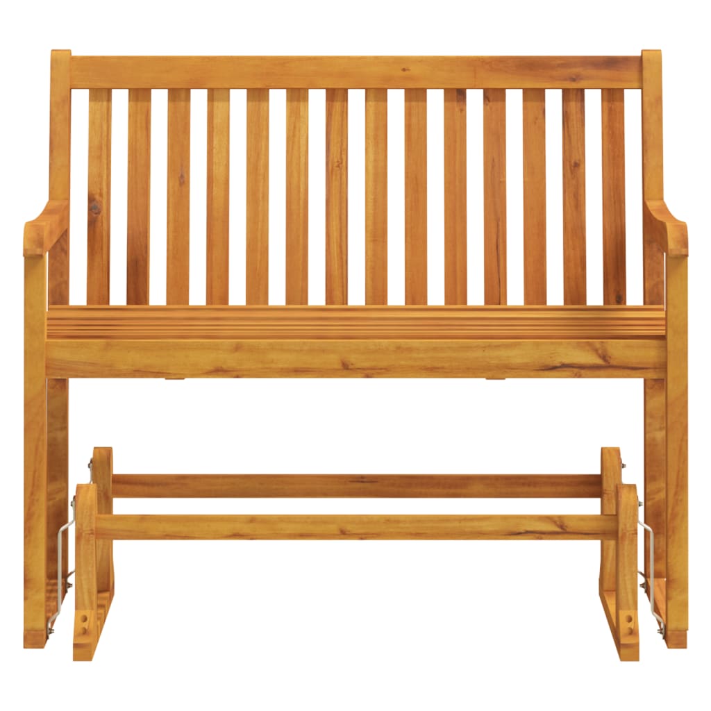 Garden Swing Bench 110 cm Solid Acacia Wood - Newstart Furniture