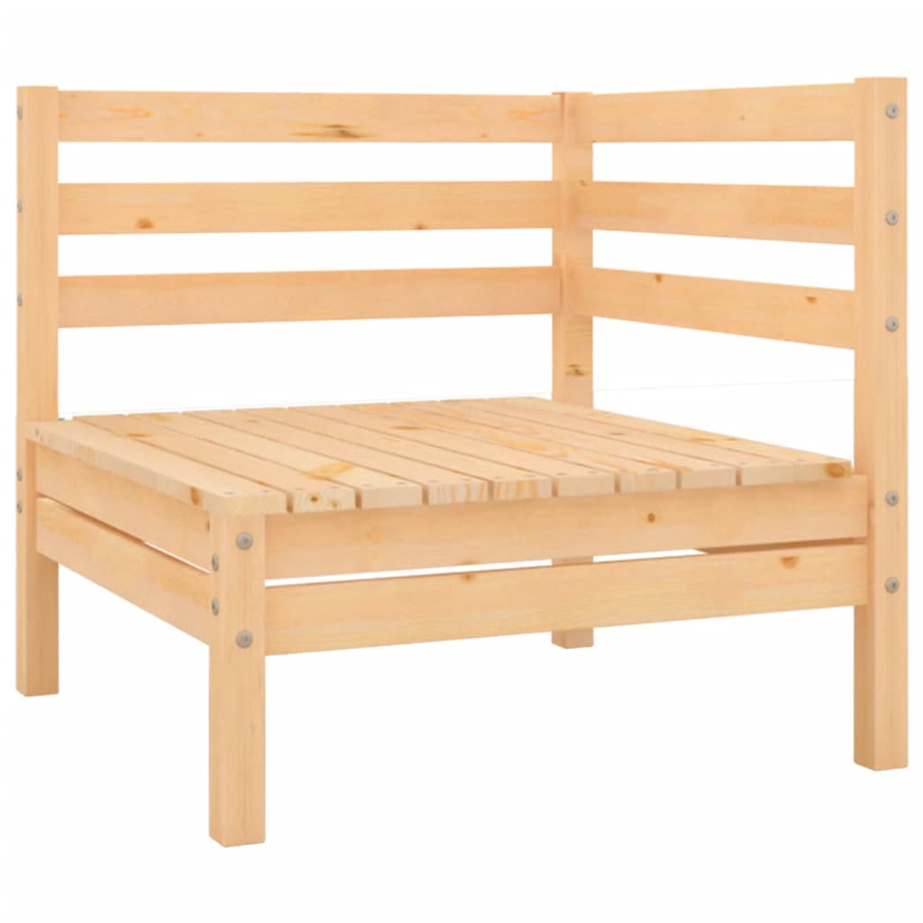 5 Piece Garden Lounge Set Solid Pinewood - Newstart Furniture
