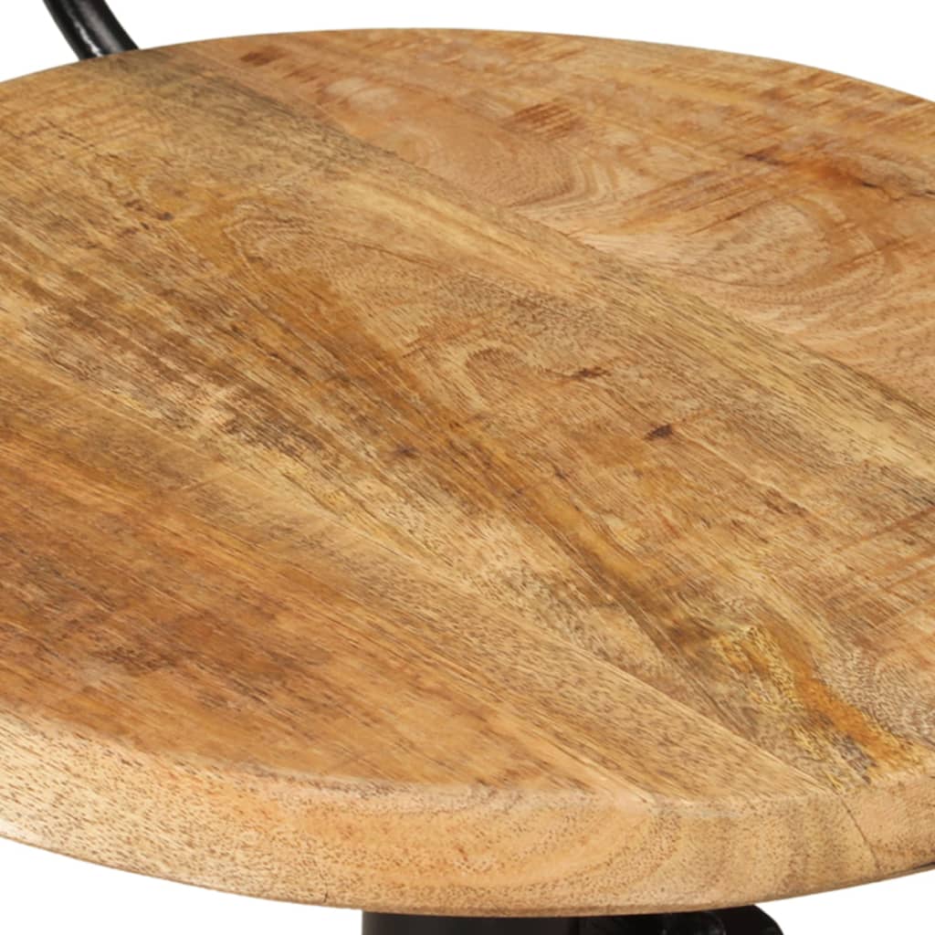 Bar Stools 2 pcs Solid Wood Mango - Newstart Furniture