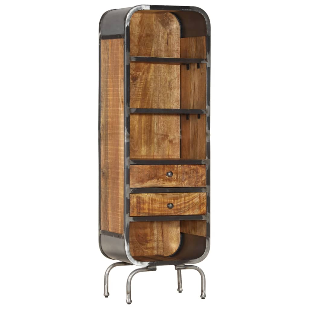 Highboard 40x30x126 cm Solid Wood Mango - Newstart Furniture