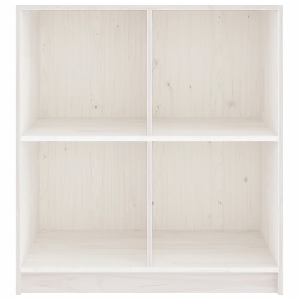 Sideboard White 70x33x76 cm Solid Pinewood - Newstart Furniture