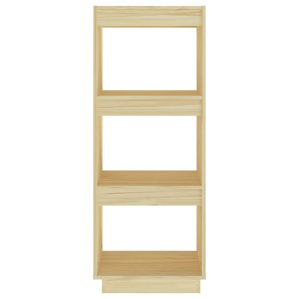 Book Cabinet/Room Divider 40x35x103 cm Solid Pinewood - Newstart Furniture