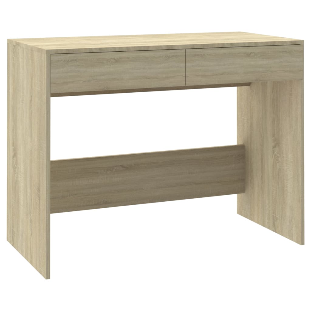 Desk Sonoma Oak 101x50x76.5 cm Engineered Wood - Newstart Furniture