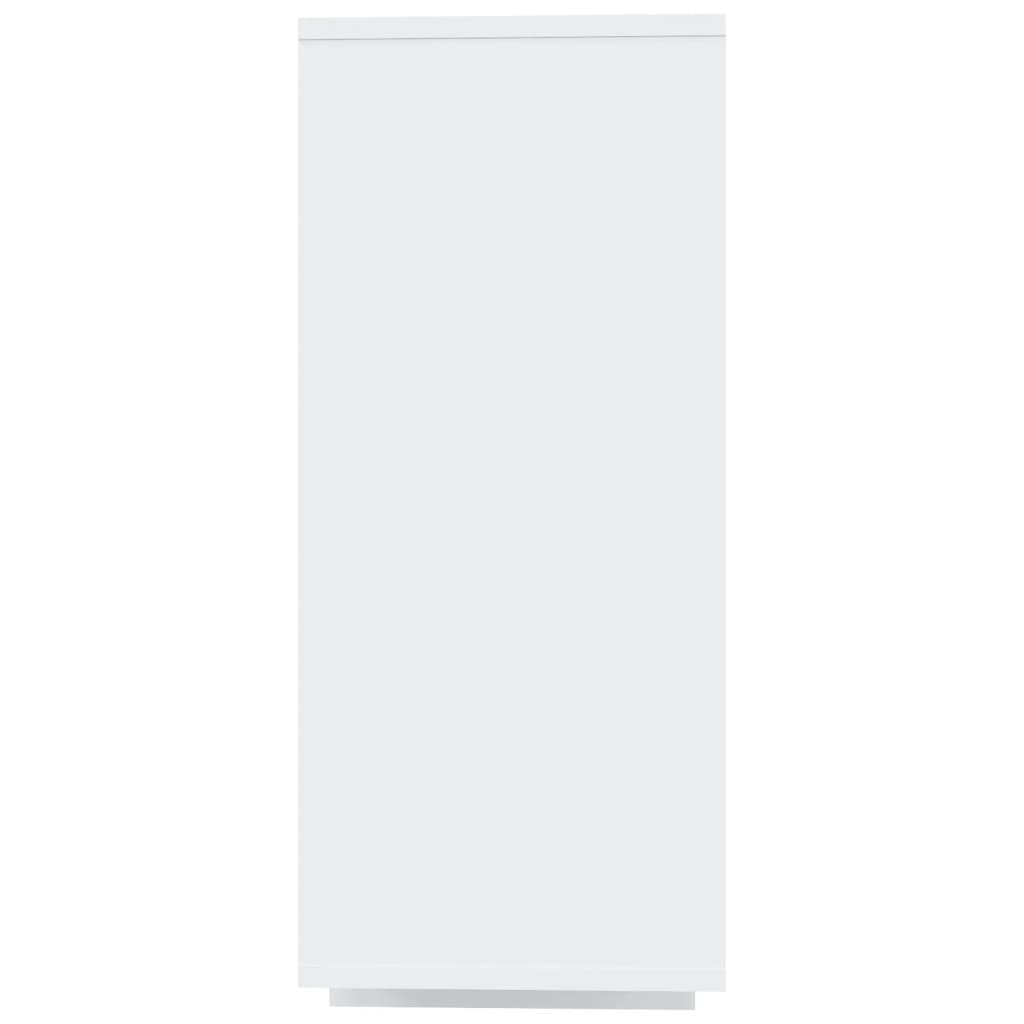 Sideboard White 120x30x75 cm Engineered Wood - Newstart Furniture