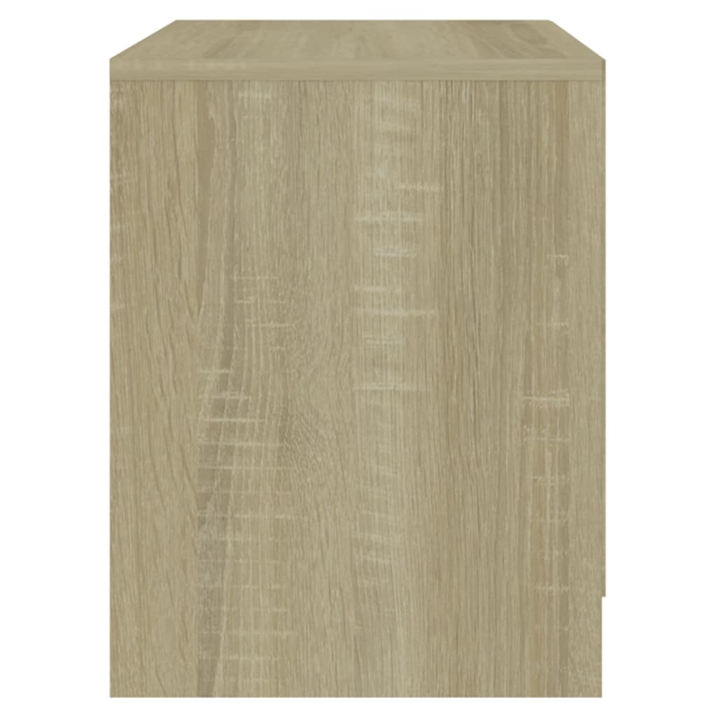Bedside Cabinet Sonoma Oak 45x34.5x44.5 cm Engineered Wood - Newstart Furniture