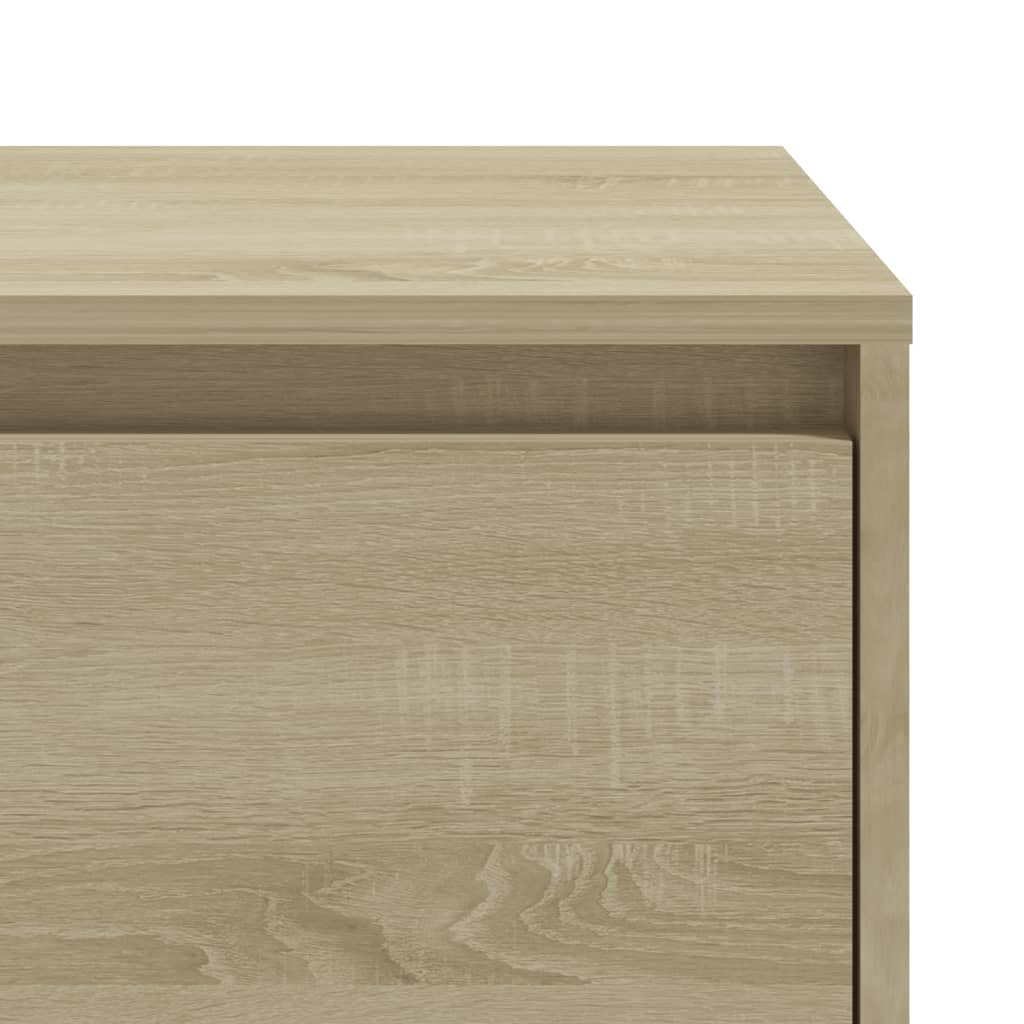 Bedside Cabinets 2 pcs Sonoma Oak 45x34x44.5 cm Engineered Wood - Newstart Furniture