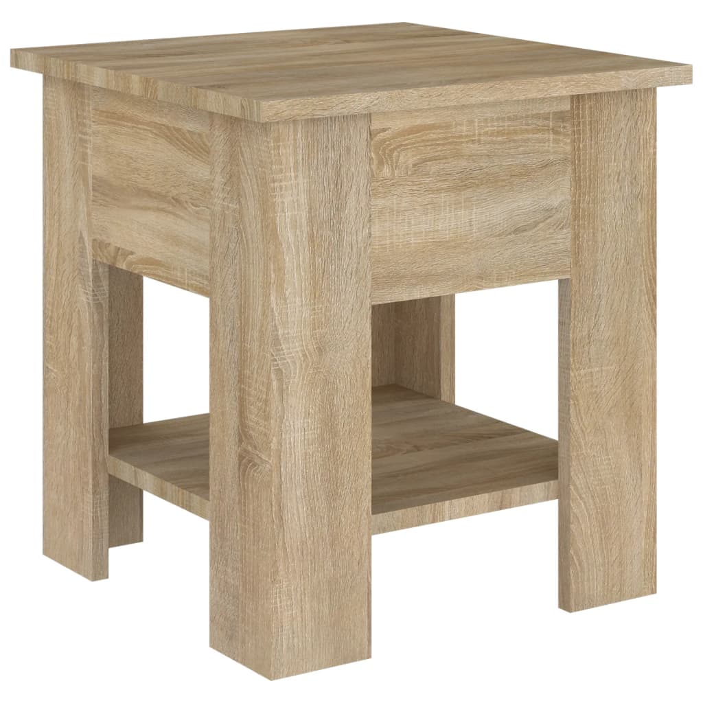 Coffee Table Sonoma Oak 40x40x42 cm Engineered Wood - Newstart Furniture