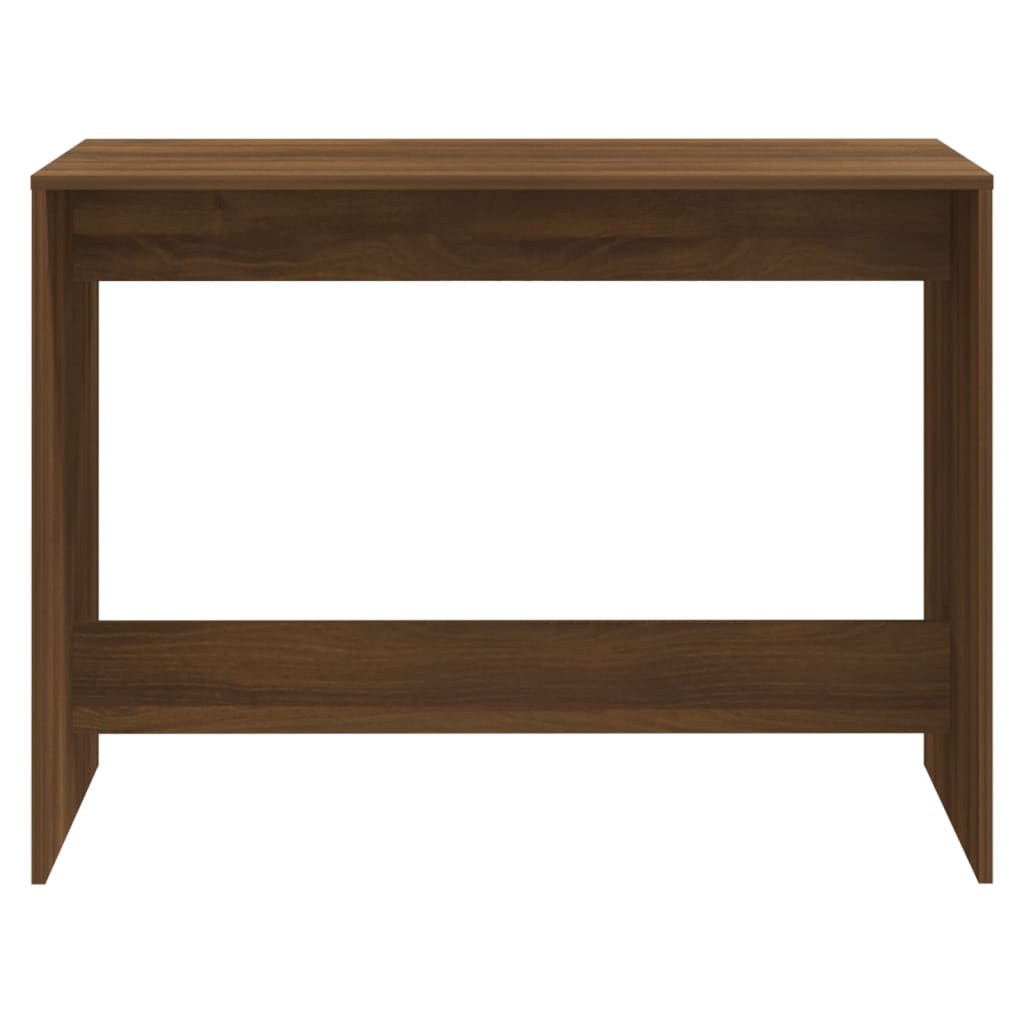 3 Piece Dining Set Brown Oak Engineered Wood - Newstart Furniture