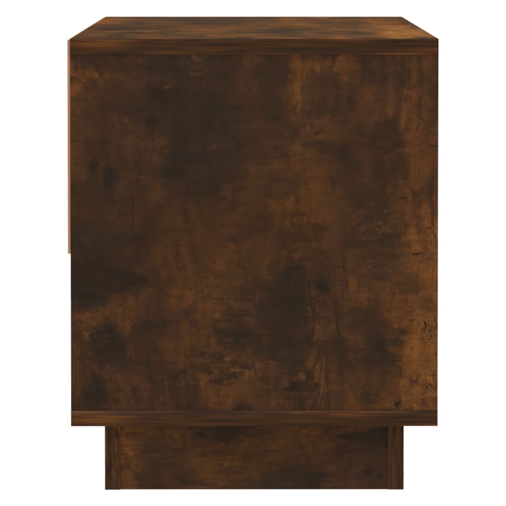 Bedside Cabinets 2 pcs Smoked Oak 45x34x44 cm Engineered Wood - Newstart Furniture