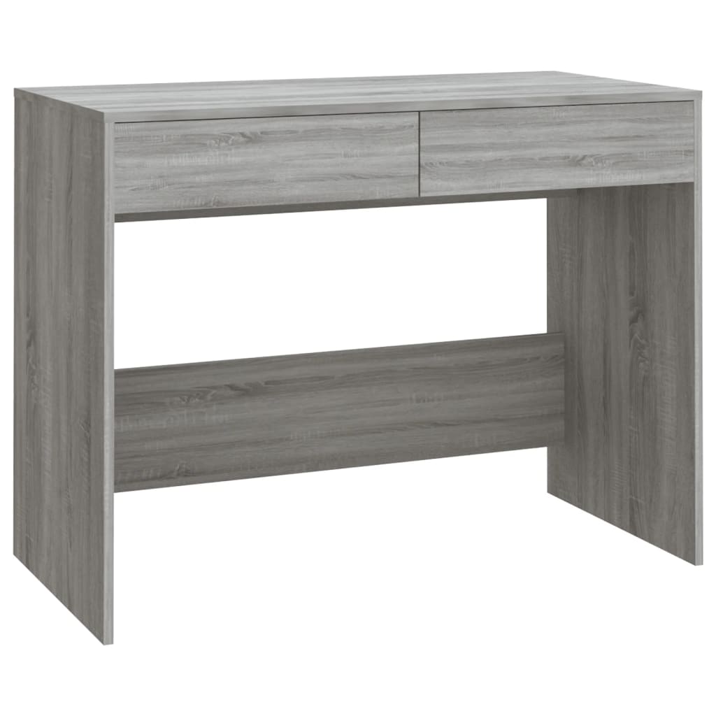 Desk Grey Sonoma 101x50x76.5 cm Engineered Wood - Newstart Furniture