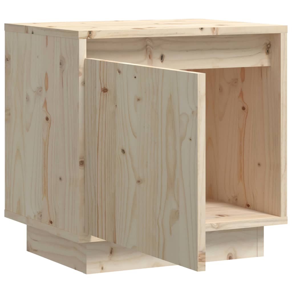 Bedside Cabinets 2 pcs 40x30x40 cm Solid Wood Pine - Newstart Furniture