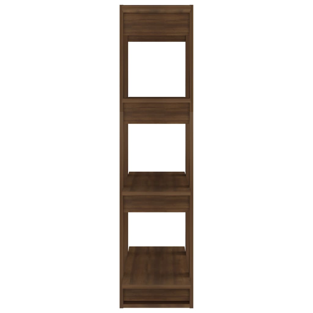 Book Cabinet/Room Divider Brown Oak 80x30x123.5 cm - Newstart Furniture
