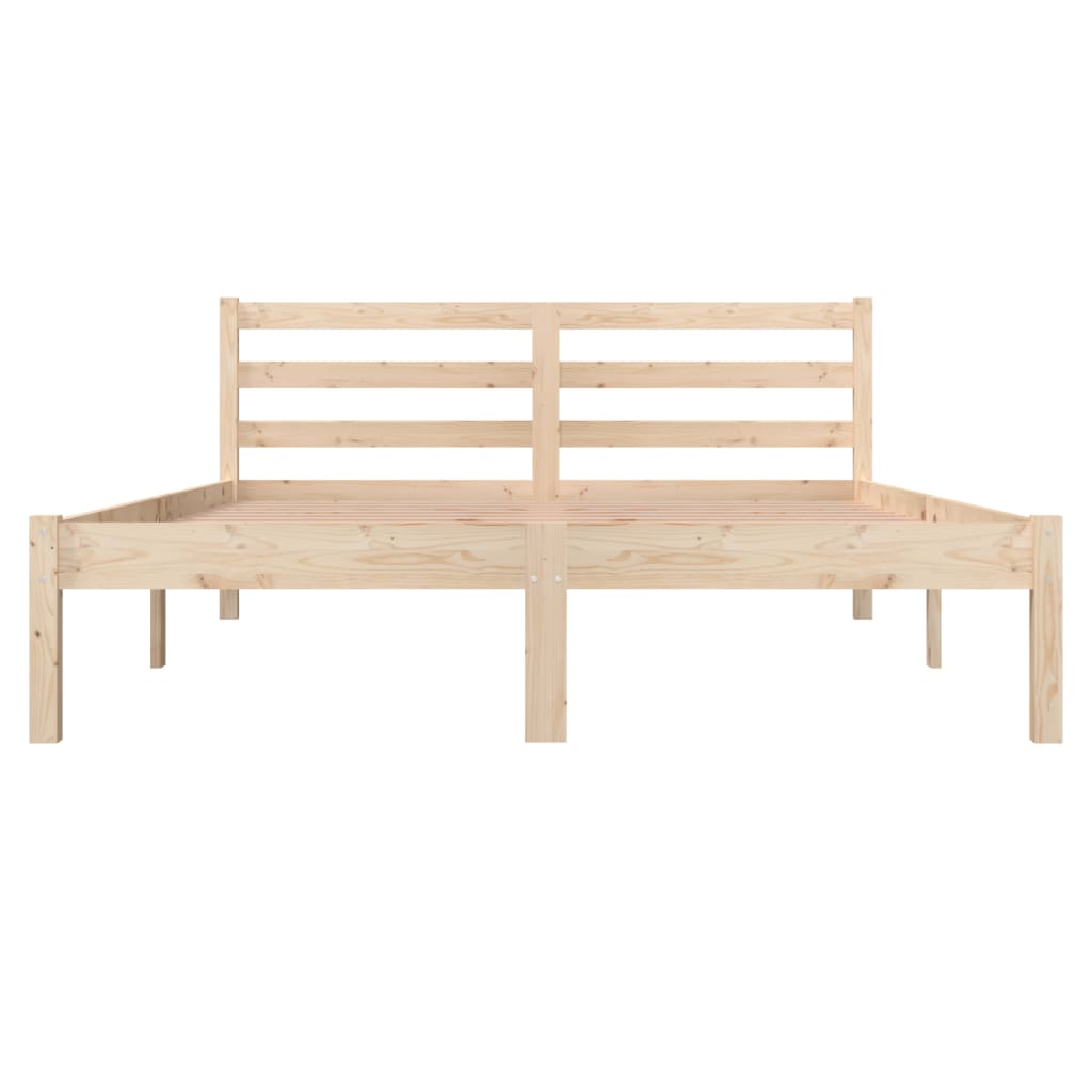 Bed Frame Solid Wood Pine 137x187 Double Size - Newstart Furniture