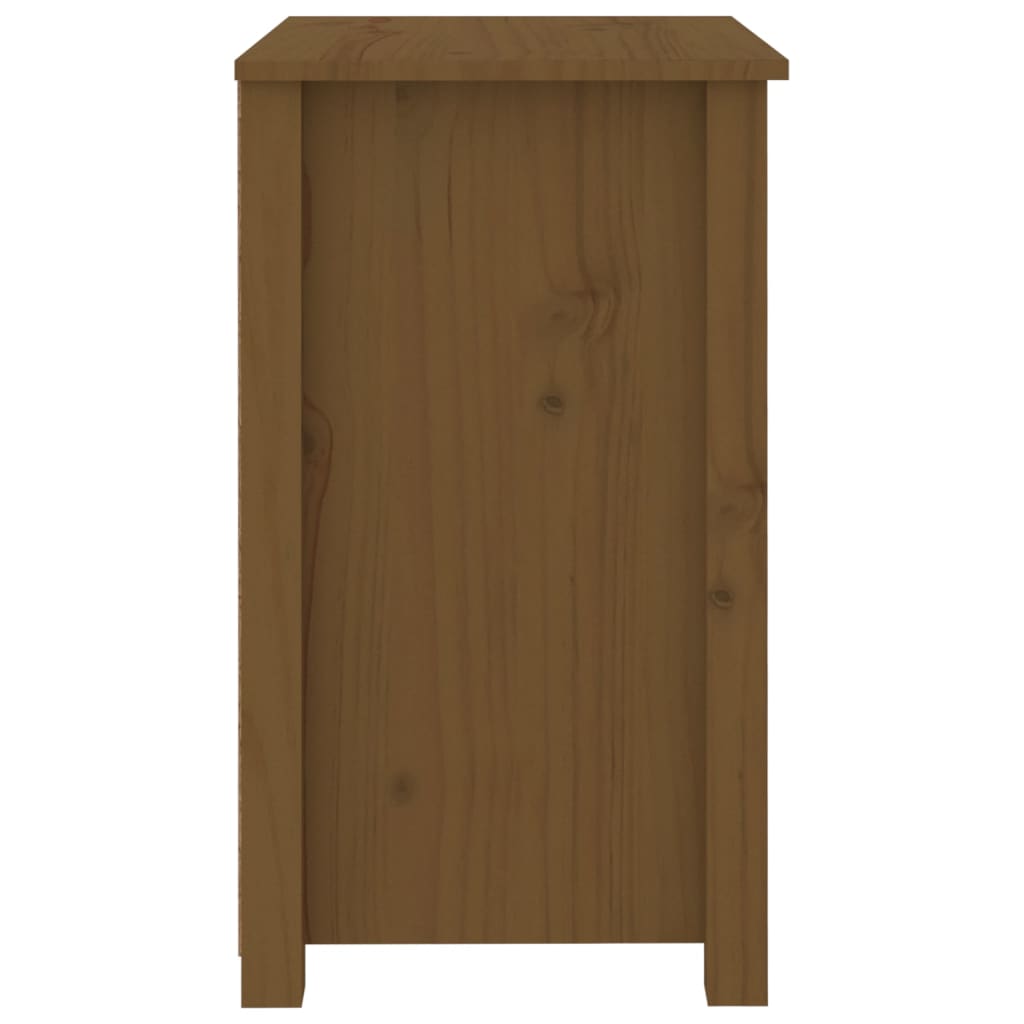 Bedside Cabinets 2 pcs Honey Brown 50x35x61.5 cm Solid Wood Pine - Newstart Furniture