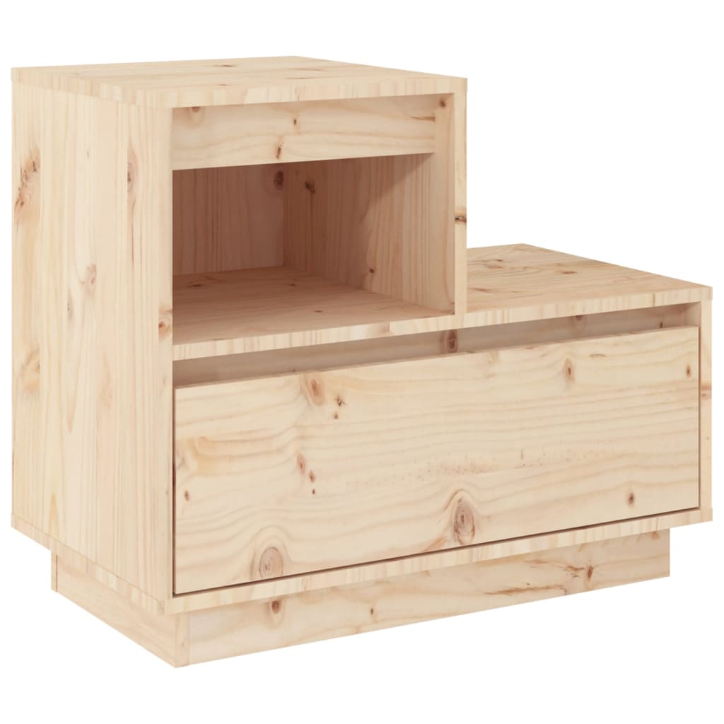Bedside Cabinets 2 pcs 60x34x51 cm Solid Wood Pine - Newstart Furniture