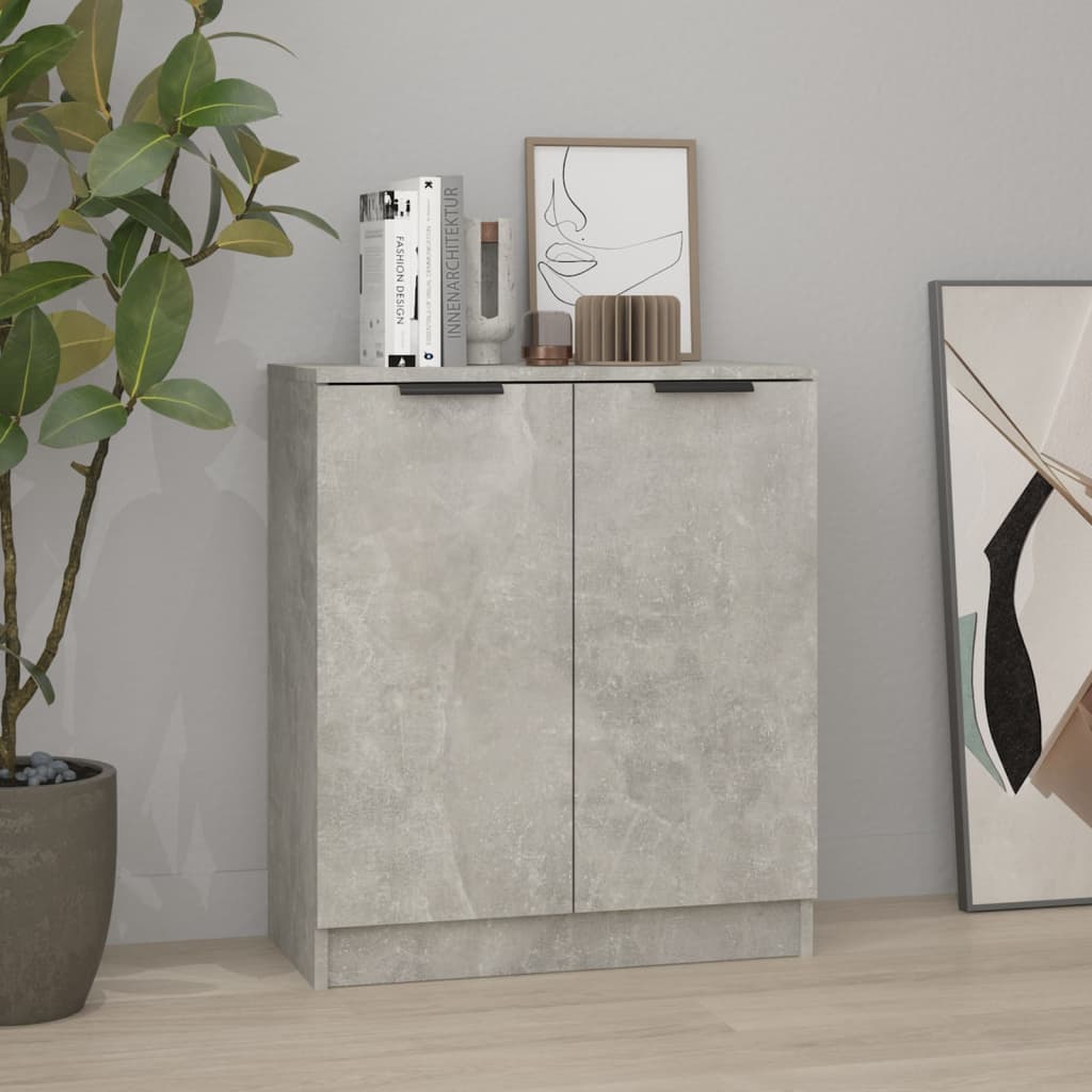 Sideboard Concrete Grey 60x30x70 cm Engineered Wood - Newstart Furniture