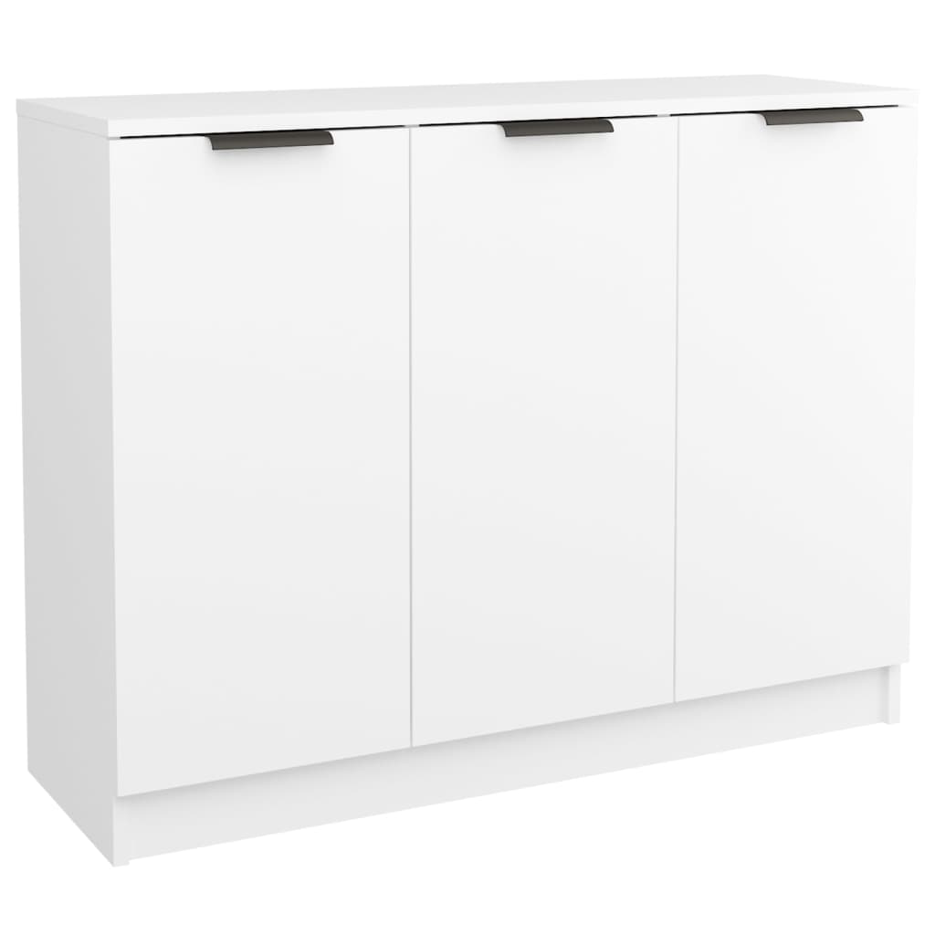 Sideboard White 90.5x30x70 cm Engineered Wood - Newstart Furniture