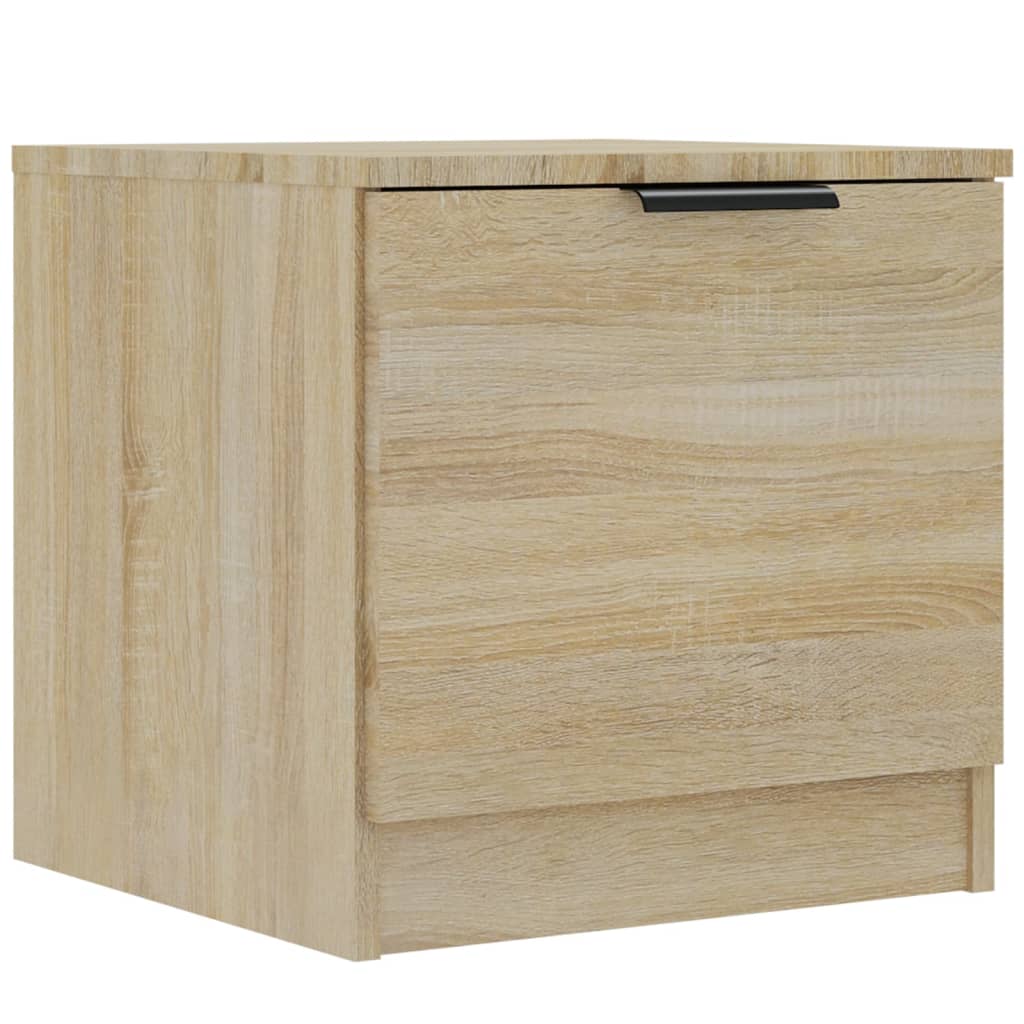Bedside Cabinet Sonoma Oak 40x39x40 cm - Newstart Furniture