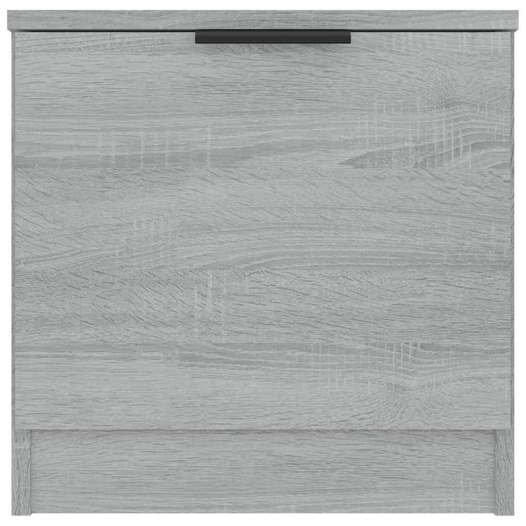 Bedside Cabinet Grey Sonoma 40x39x40 cm - Newstart Furniture