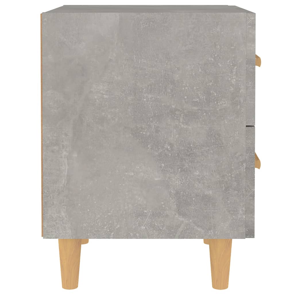 Bed Cabinets 2 pcs Concrete Grey 40x35x47.5 cm - Newstart Furniture
