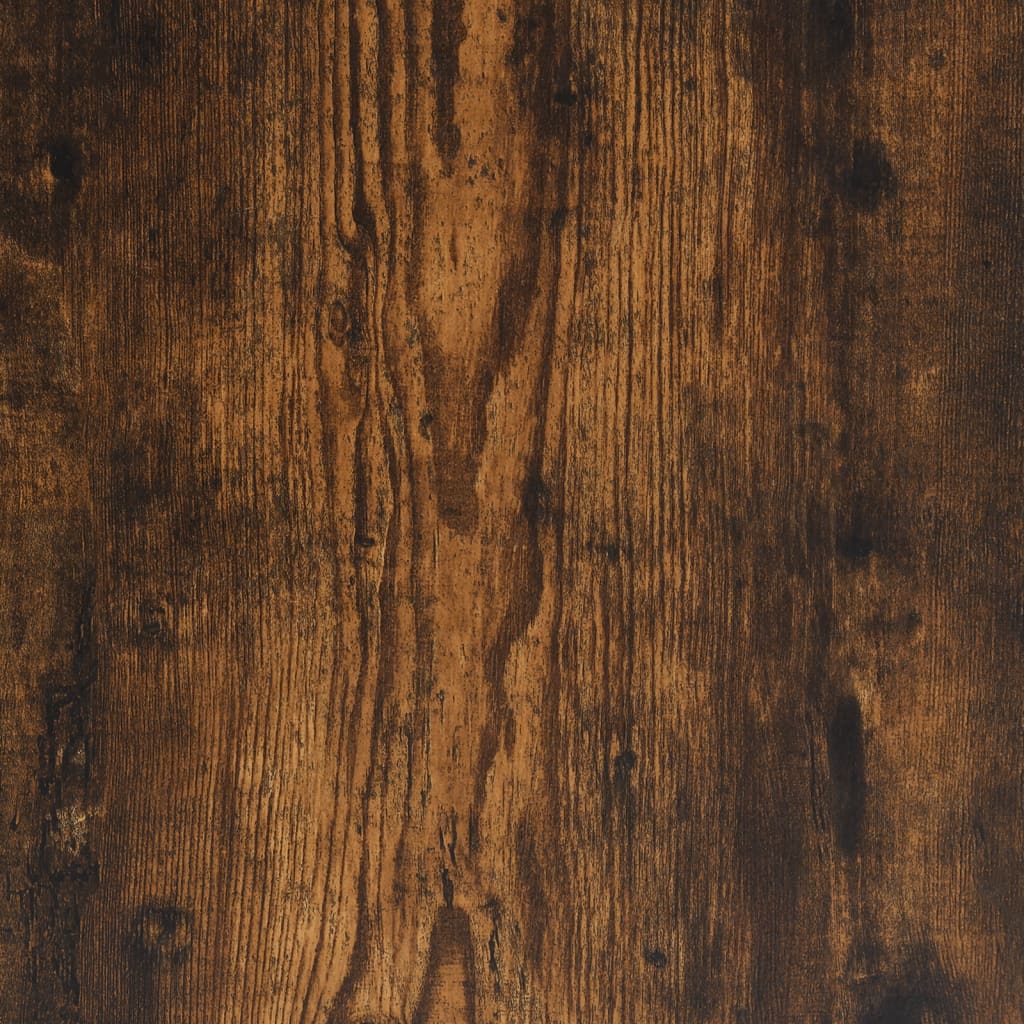Desk Smoked Oak 90x45x76 cm Engineered Wood