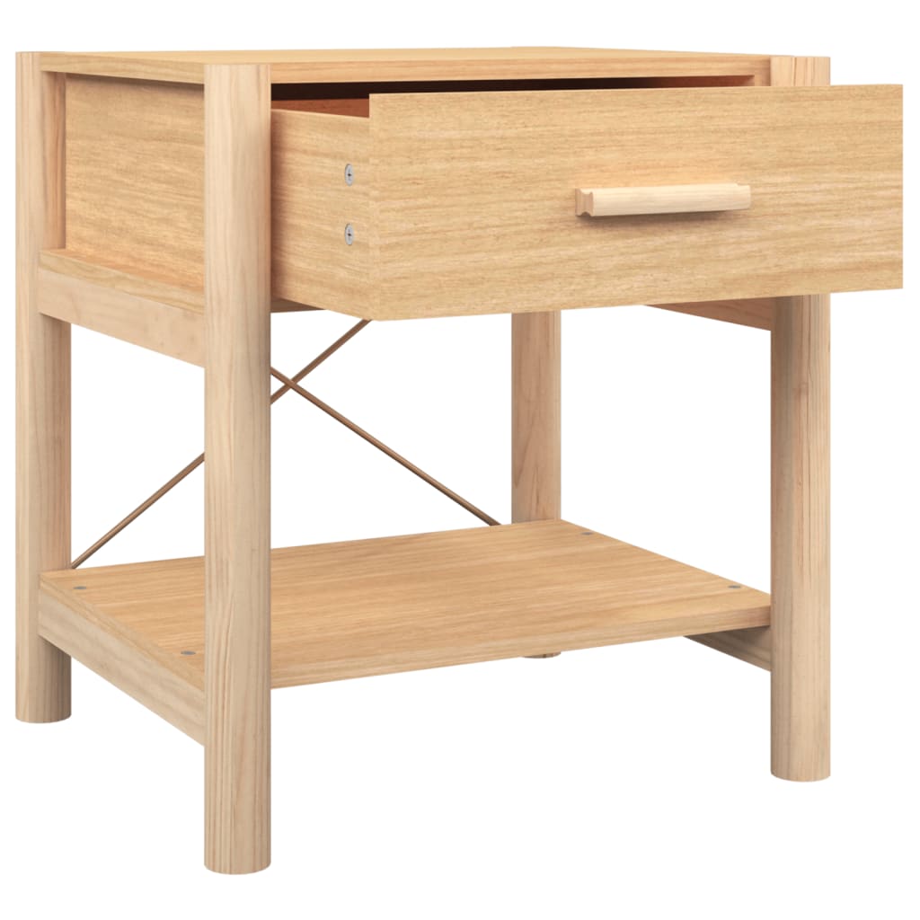 Bedside Tables 2pcs 42x38x45 cm Engineered Wood - Newstart Furniture