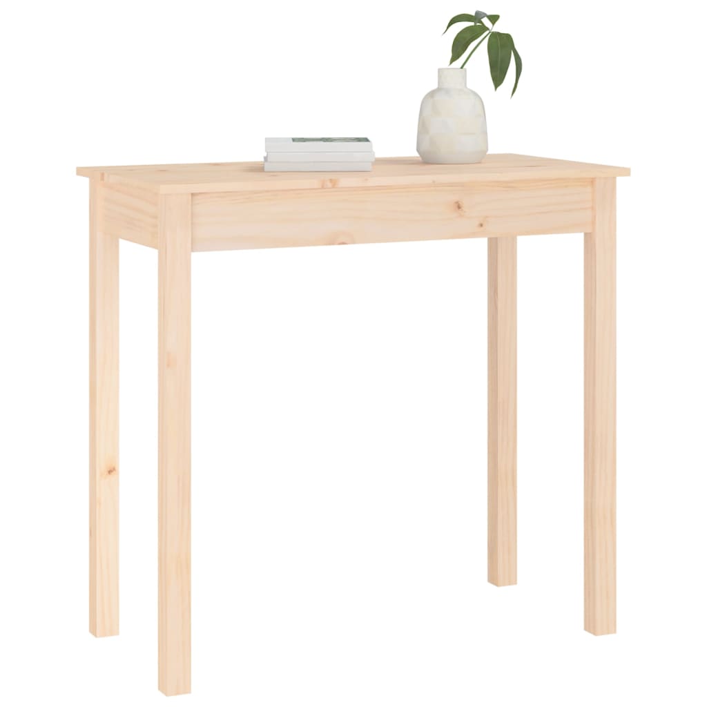 Console Table 80x40x75 cm Solid Wood Pine - Newstart Furniture