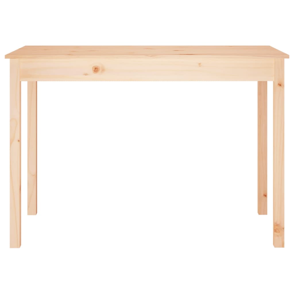 Dining Table 110x55x75 cm Solid Wood Pine - Newstart Furniture