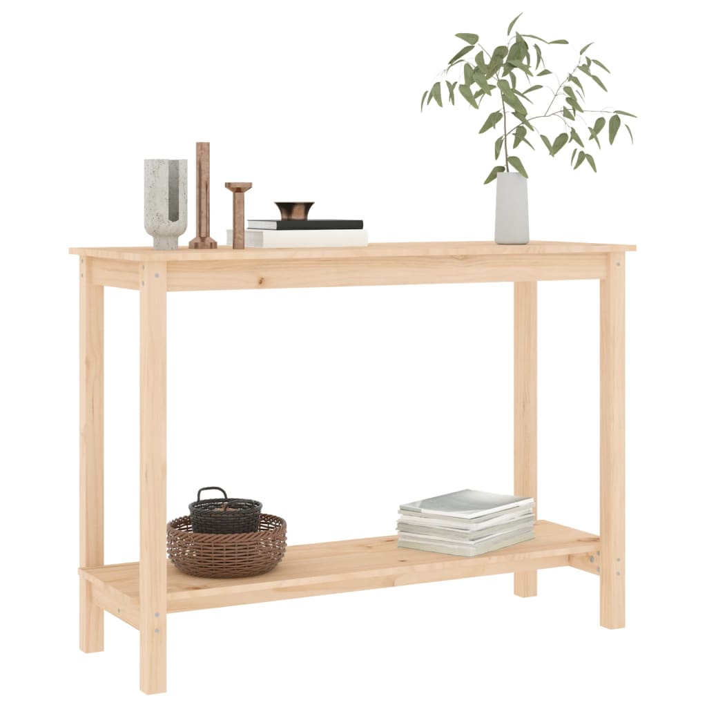 Console Table 110x40x80 cm Solid Wood Pine - Newstart Furniture