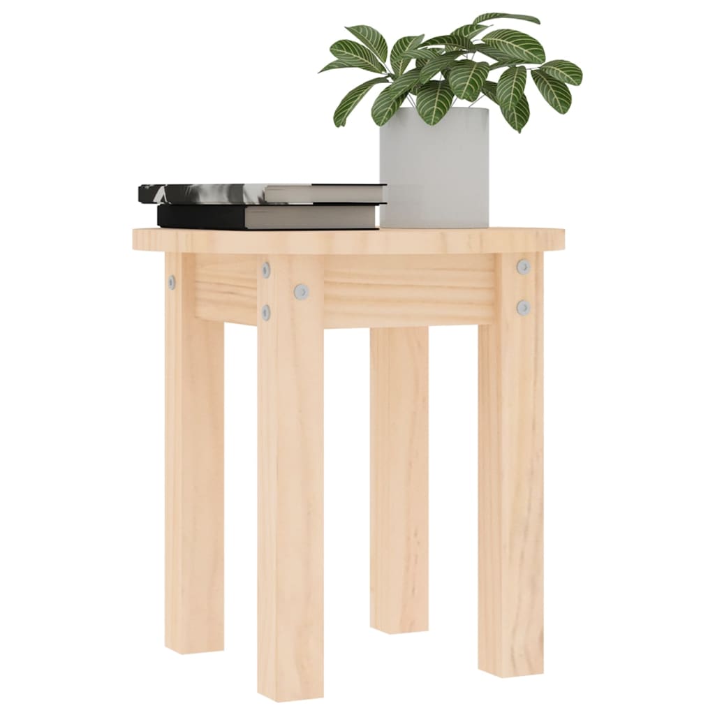 Coffee Table Ø 35x35 cm Solid Wood Pine - Newstart Furniture