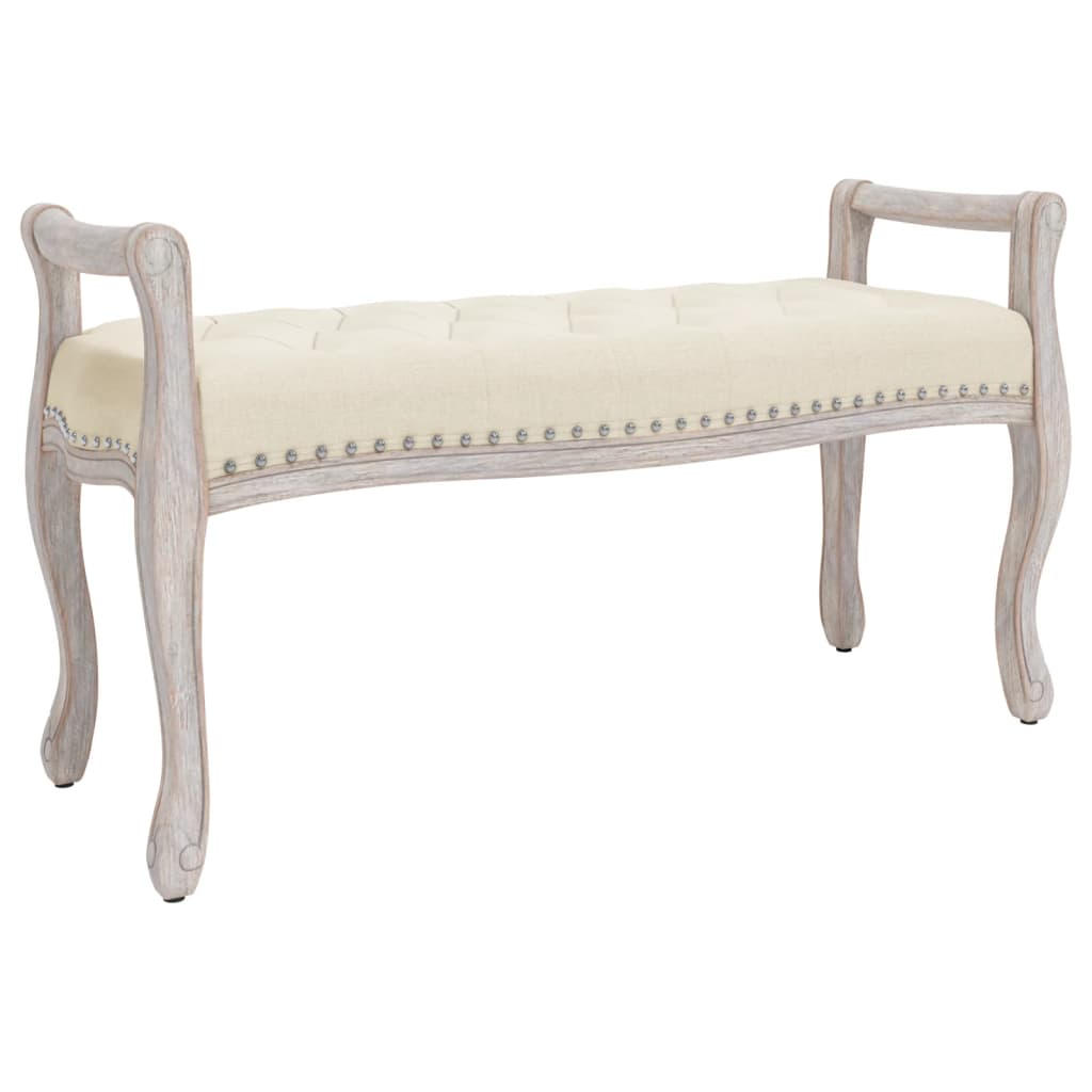Bench 110x45x60 cm Fabric - Newstart Furniture