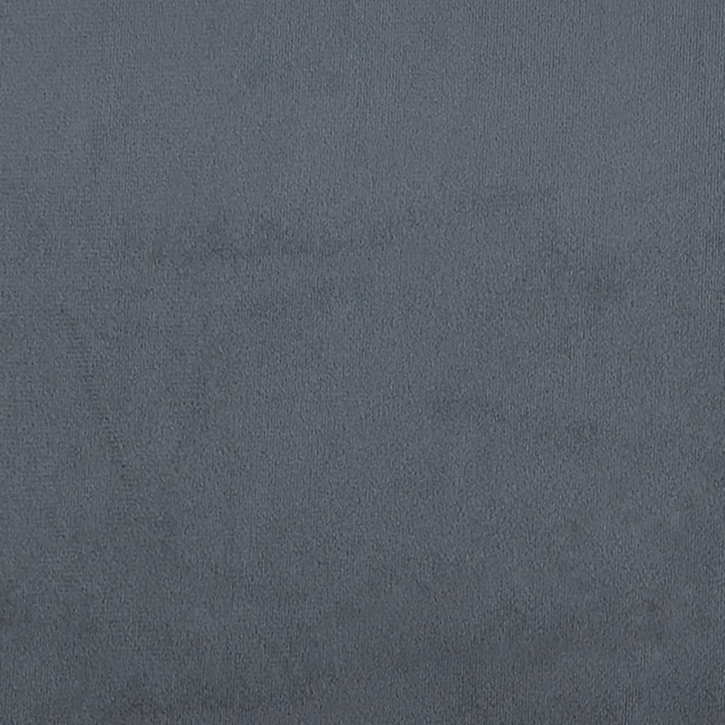Bench Dark Grey 80x40x49 cm Velvet - Newstart Furniture