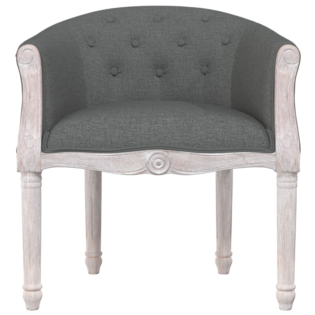 Dining Chair Dark Grey Fabric - Newstart Furniture