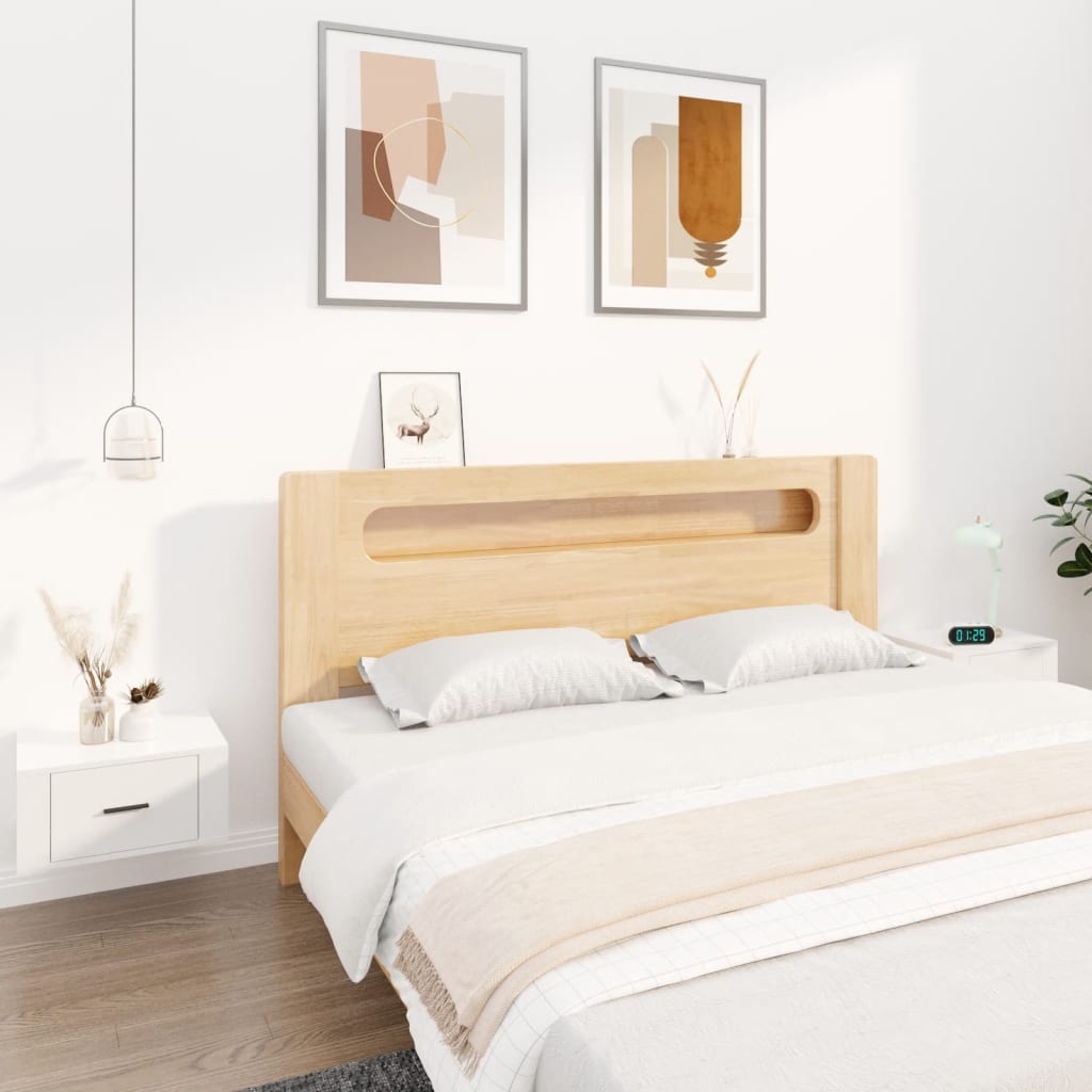 Wall-mounted Bedside Cabinets 2 pcs High Gloss White 50x36x25cm - Newstart Furniture