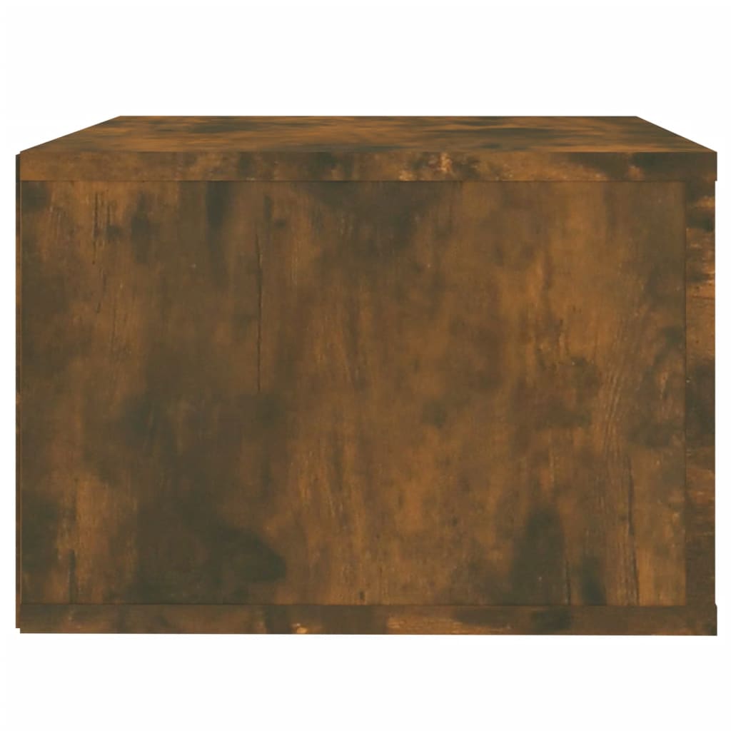 Wall-mounted Bedside Cabinets 2 pcs Smoked Oak 50x36x25 cm - Newstart Furniture