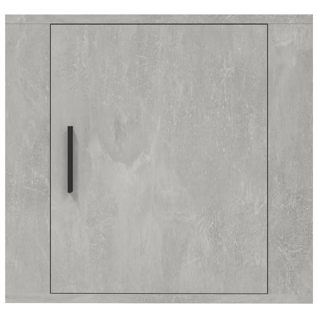 Wall-mounted Bedside Cabinets 2 pcs Concrete Grey 50x30x47 cm - Newstart Furniture