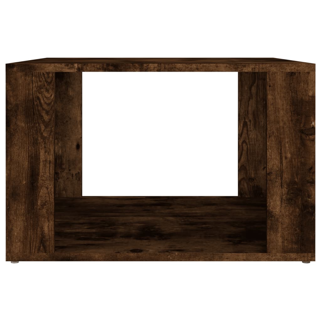 Bedside Table Smoked Oak 57x55x36 cm Engineered Wood - Newstart Furniture