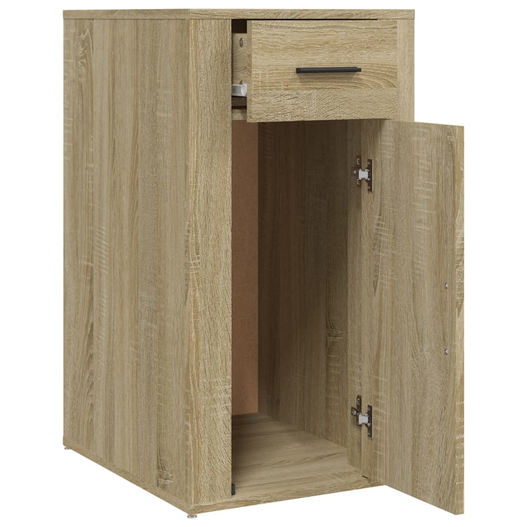 Desk Cabinet Sonoma Oak 40x49x75 cm Engineered Wood - Newstart Furniture