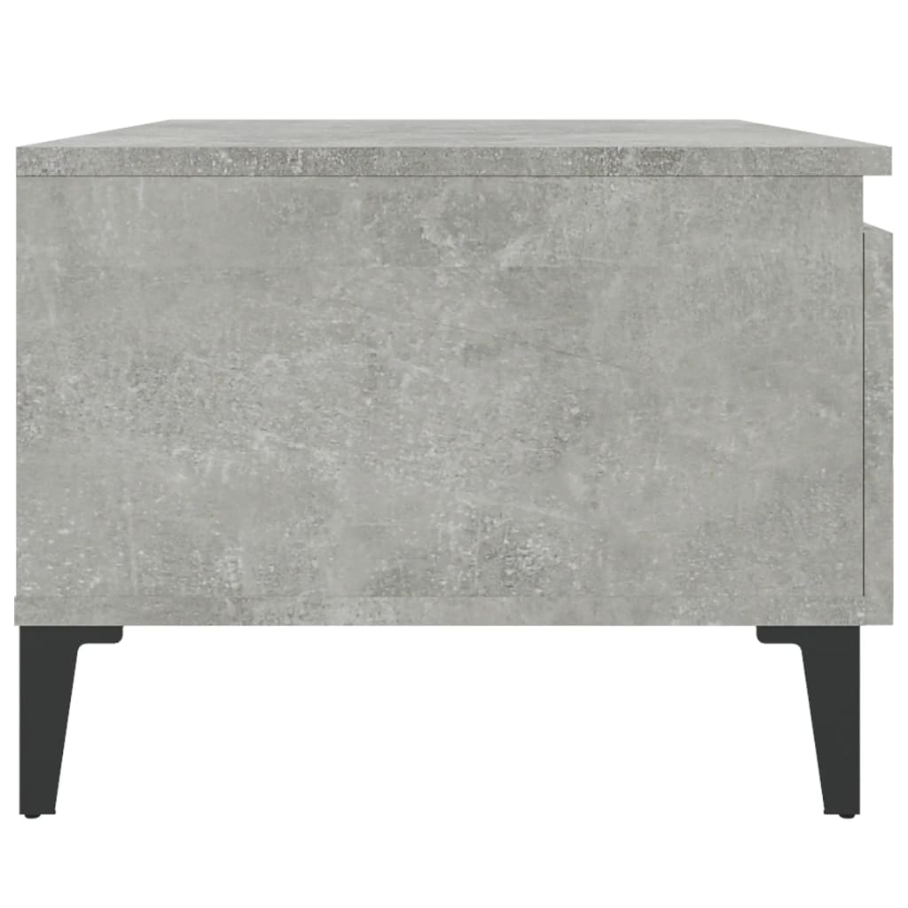 Side Table Concrete Grey 50x46x35 cm Engineered Wood - Newstart Furniture