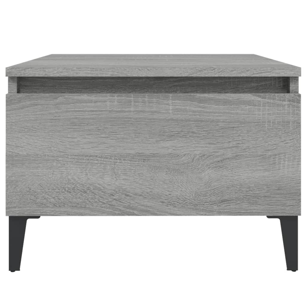 Side Table Grey Sonoma 50x46x35 cm Engineered Wood - Newstart Furniture