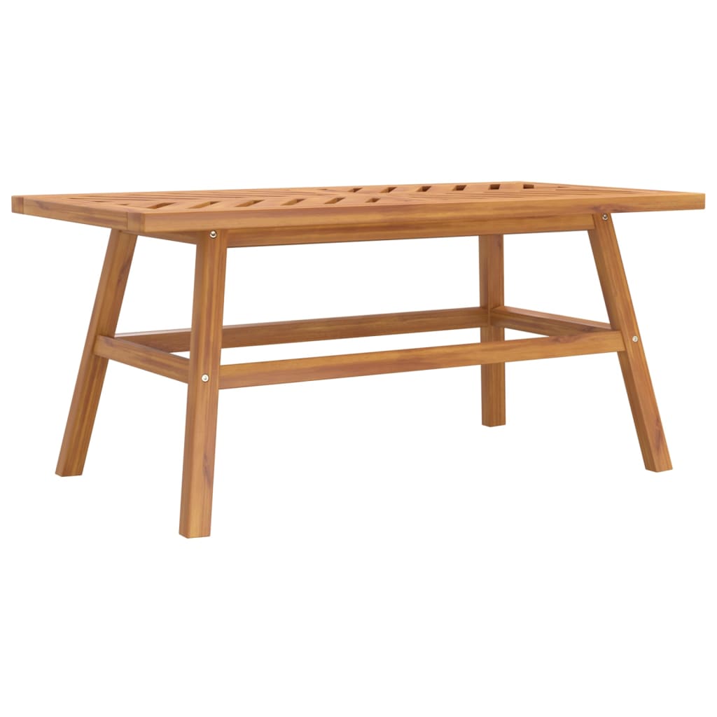 Coffee Table 100x50x45 cm Solid Wood Acacia - Newstart Furniture