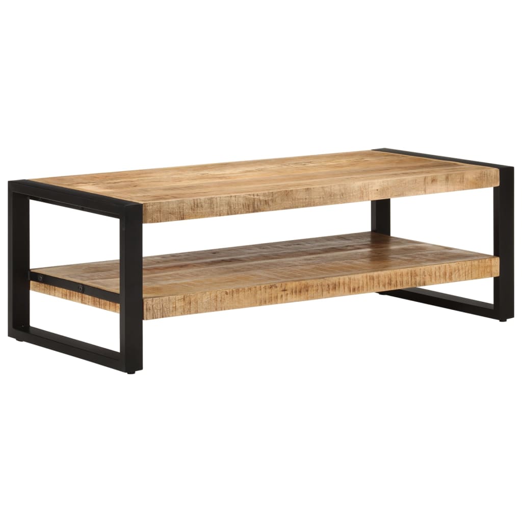 Coffee Table 120x55x40 cm Solid Wood Mango - Newstart Furniture