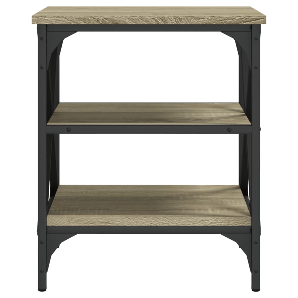 Side Tables 2 pcs Sonoma Oak 40x42x50 cm Engineered Wood - Newstart Furniture