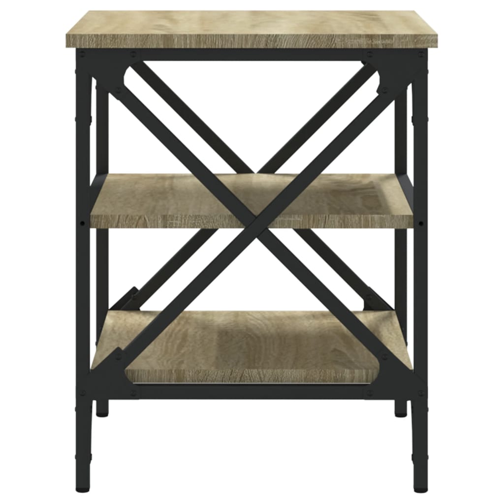 Side Tables 2 pcs Sonoma Oak 40x42x50 cm Engineered Wood - Newstart Furniture