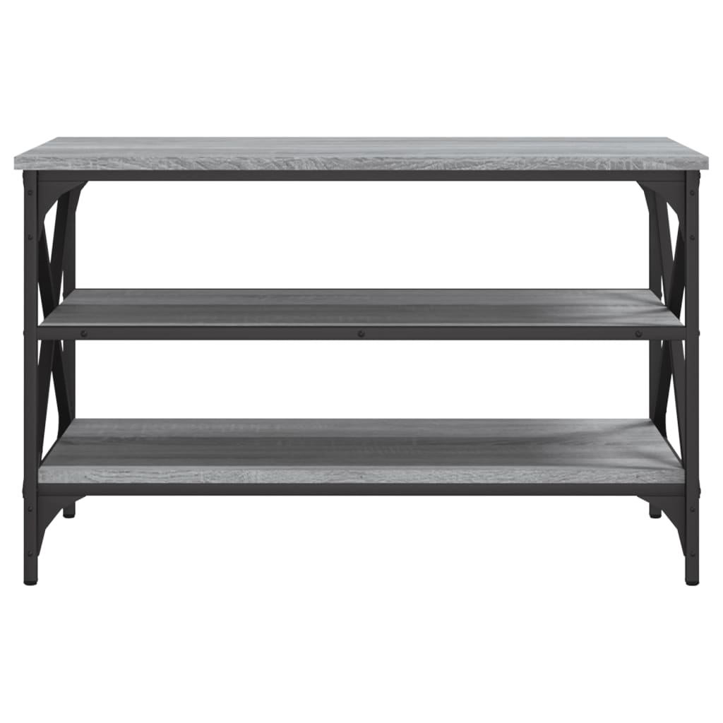 TV Cabinet Grey Sonoma 80x40x50 cm Engineered Wood - Newstart Furniture