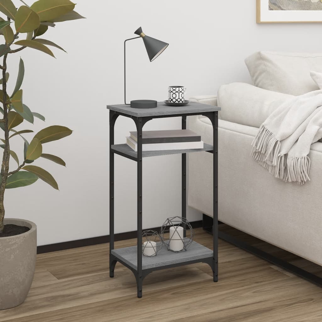 Side Table Grey Sonoma 40x30x75 cm Engineered Wood - Newstart Furniture