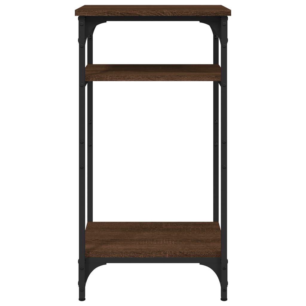 Side Table Brown Oak 40x30x75 cm Engineered Wood - Newstart Furniture